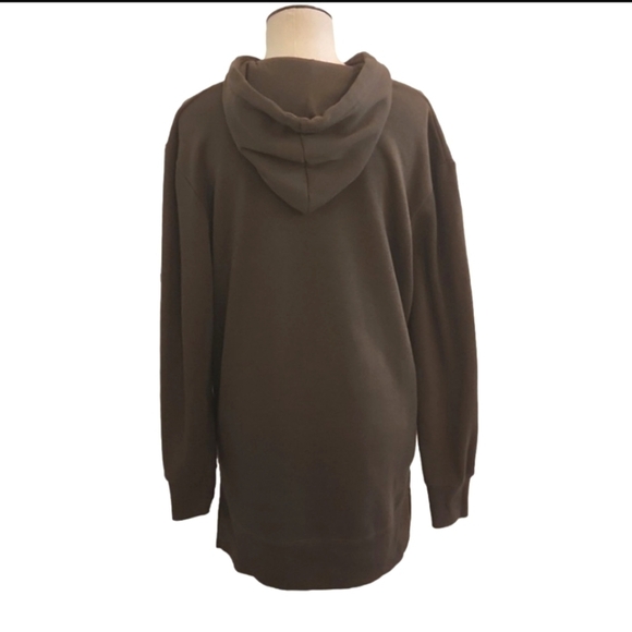 Mens Among equals army green hoodie size Medium - Picture 9 of 13